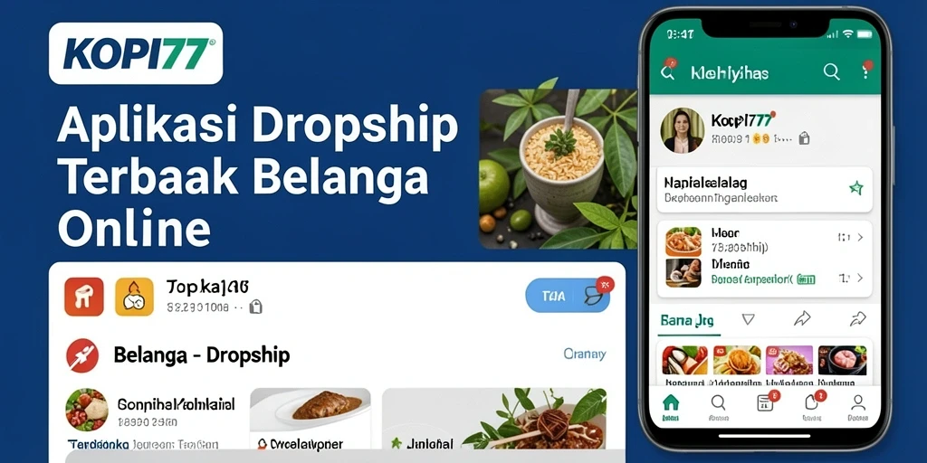 Tampilan antarmuka KOPI77 yang sederhana dan intuitif.