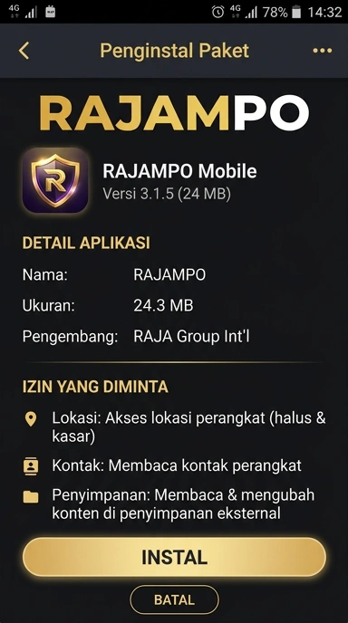 Unduh dan Instal APK rajampo untuk Android